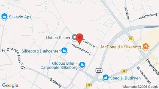 Kontorlokaler til leje i Silkeborg - Foto fra Google Street View