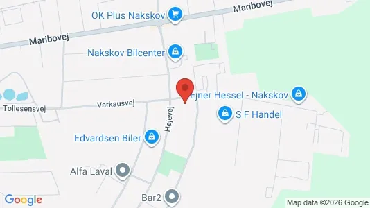 Lagerlokaler til leje i Nakskov - Foto fra Google Street View