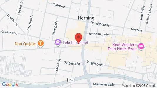 Kliniklokaler til leje i Herning - Foto fra Google Street View