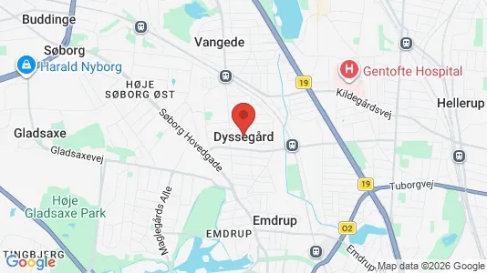 Lagerlokaler til leje i Dyssegård - Foto fra Google Street View