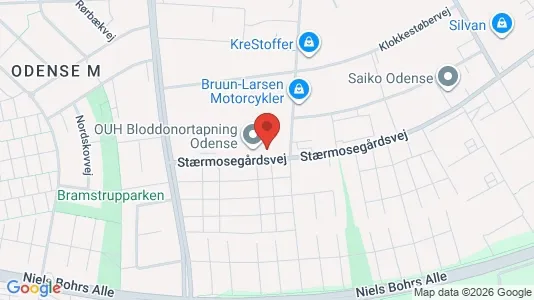 Kontorlokaler til leje i Odense M - Foto fra Google Street View