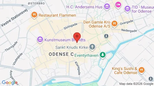 Kontorlokaler til leje i Odense C - Foto fra Google Street View