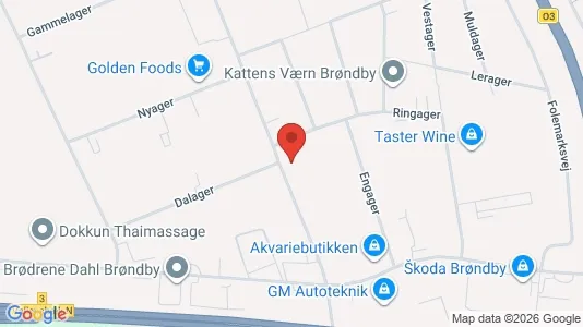 Lagerlokaler til leje i Brøndby - Foto fra Google Street View