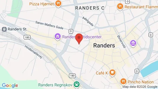 Kontorlokaler til leje i Randers C - Foto fra Google Street View