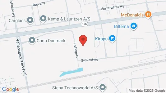 Lagerlokaler til leje i Albertslund - Foto fra Google Street View
