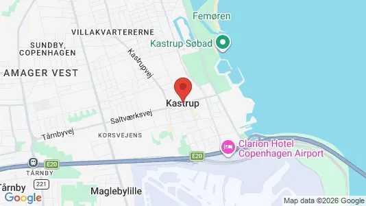 Kontorlokaler til leje i Kastrup - Foto fra Google Street View