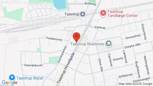 Erhvervslokaler til leje i Taastrup - Foto fra Google Street View