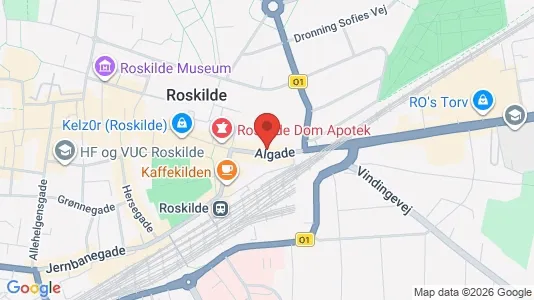 Erhvervslokaler til leje i Roskilde - Foto fra Google Street View
