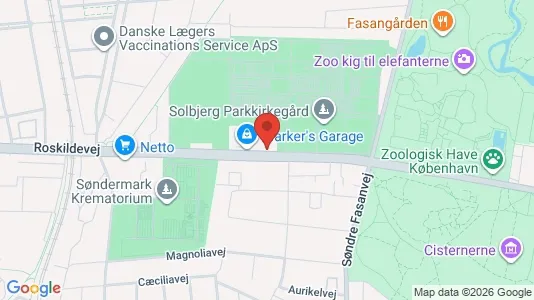 Erhvervslokaler til leje i Frederiksberg - Foto fra Google Street View