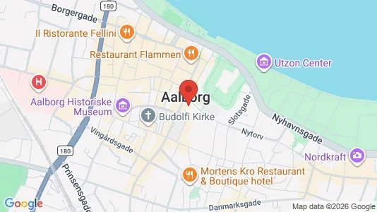 Erhvervslokaler til leje i Aalborg Centrum - Foto fra Google Street View