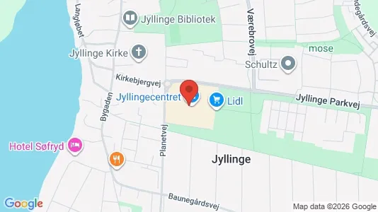 Erhvervslokaler til leje i Jyllinge - Foto fra Google Street View