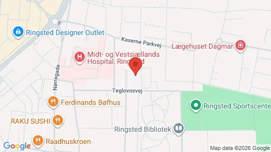 Erhvervslokaler til leje i Ringsted - Foto fra Google Street View