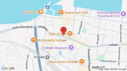 Erhvervslokaler til leje i Holbæk - Foto fra Google Street View