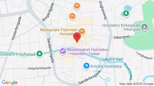 Erhvervslokaler til leje i Holstebro - Foto fra Google Street View