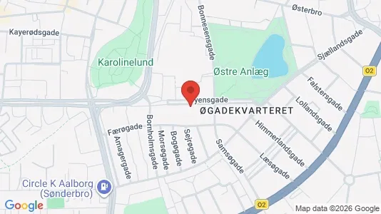 Erhvervslokaler til leje i Aalborg Centrum - Foto fra Google Street View