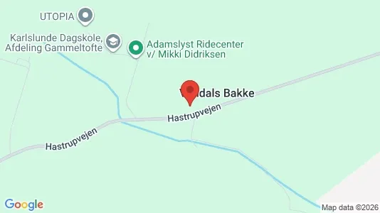 Erhvervslokaler til leje i Karlslunde - kort over placeringen