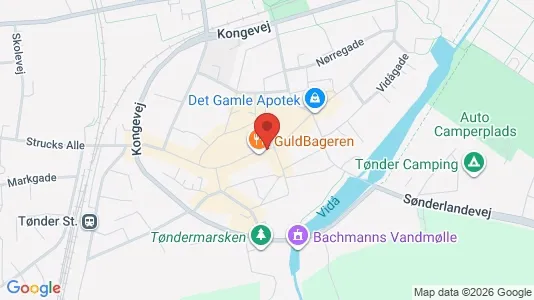 Erhvervslokaler til leje i Tønder - Foto fra Google Street View