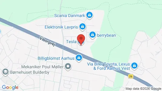 Erhvervslokaler til leje i Århus V - Foto fra Google Street View