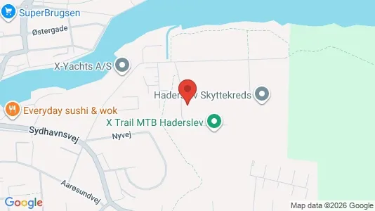 Erhvervslokaler til leje i Haderslev - Foto fra Google Street View