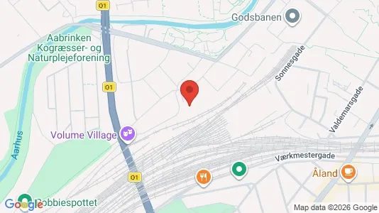 Erhvervslokaler til leje i Århus C - Foto fra Google Street View