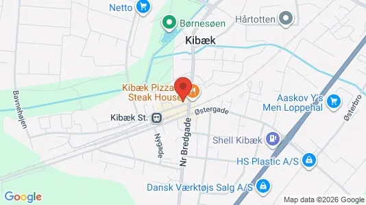 Erhvervslokaler til leje i Kibæk - Foto fra Google Street View