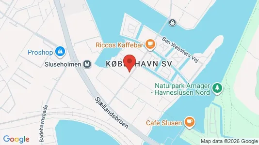 Erhvervslokaler til leje i København SV - Foto fra Google Street View