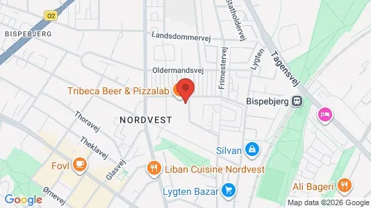 Erhvervslokaler til leje i København NV - Foto fra Google Street View