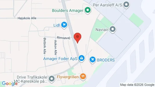 Erhvervslokaler til leje i Kastrup - Foto fra Google Street View