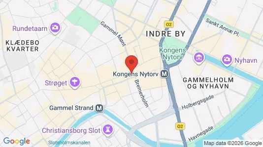 Erhvervslokaler til leje i København K - Foto fra Google Street View