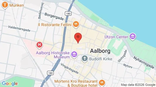 Erhvervslokaler til leje i Aalborg Centrum - Foto fra Google Street View