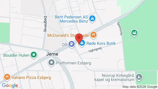 Erhvervslokaler til leje i Esbjerg Ø - Foto fra Google Street View