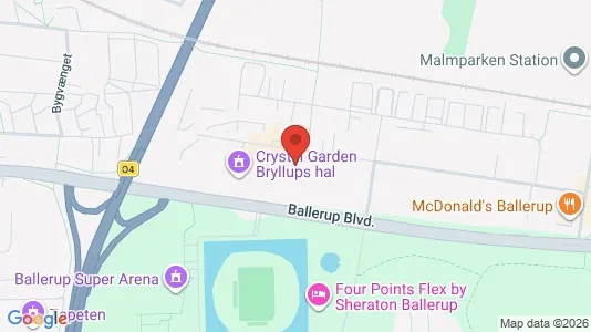 Erhvervslokaler til leje i Ballerup - kort over placeringen