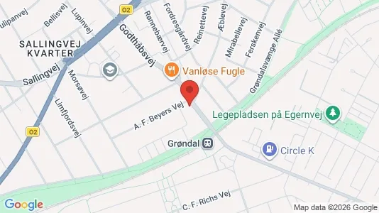 Erhvervslokaler til leje i Vanløse - Foto fra Google Street View