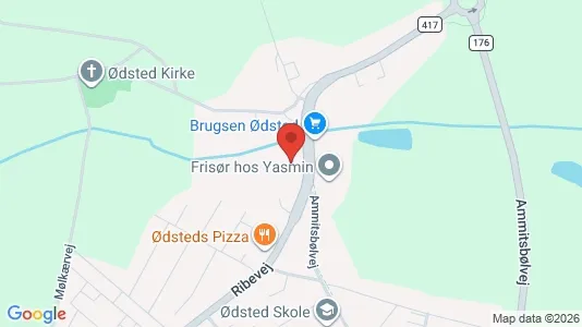 Erhvervslokaler til leje i Vejle Centrum - kort over placeringen