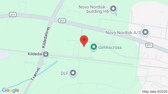Erhvervslokaler til leje i Måløv - kort over placeringen