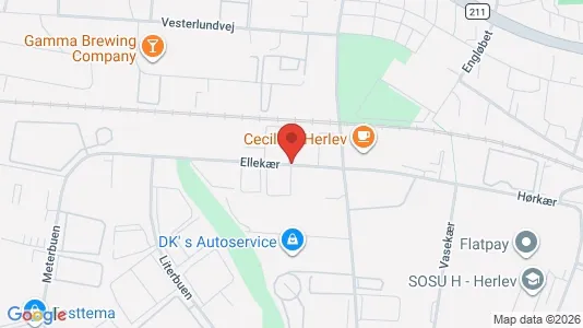 Erhvervslokaler til leje i Herlev - Foto fra Google Street View