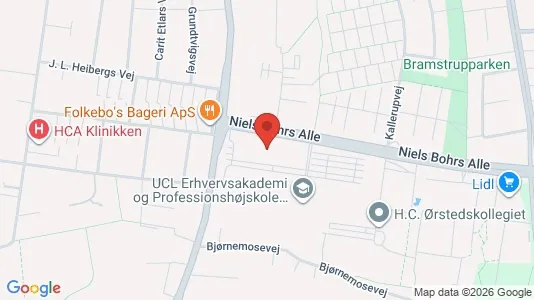 Erhvervslokaler til leje i Odense M - Foto fra Google Street View