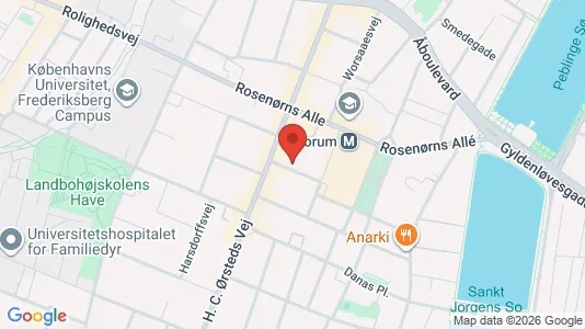 Erhvervslokaler til leje i Frederiksberg C - Foto fra Google Street View