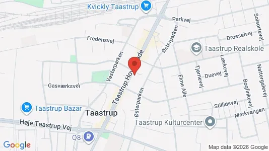 Erhvervslokaler til leje i Taastrup - Foto fra Google Street View