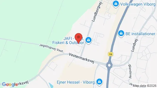Erhvervslokaler til leje i Viborg - Foto fra Google Street View