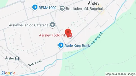 Erhvervslokaler til leje i Årslev - Foto fra Google Street View