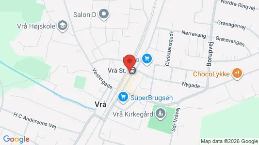 Erhvervslokaler til leje i Vrå - Foto fra Google Street View
