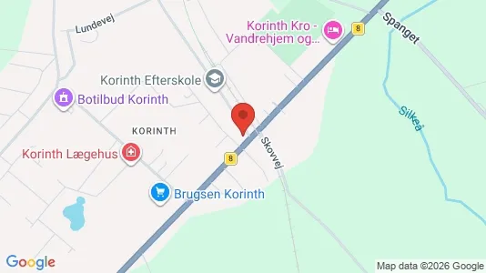 Erhvervslokaler til leje i Faaborg - kort over placeringen