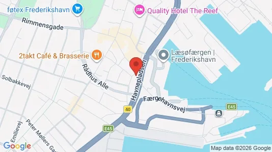 Erhvervslokaler til leje i Frederikshavn - Foto fra Google Street View
