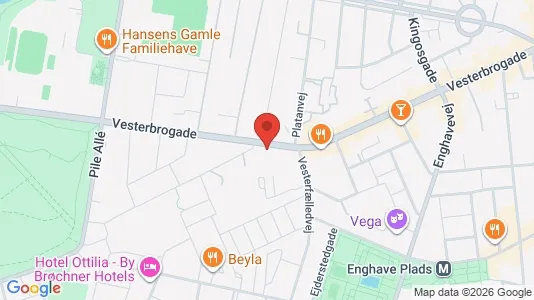 Erhvervslokaler til leje i Frederiksberg C - Foto fra Google Street View