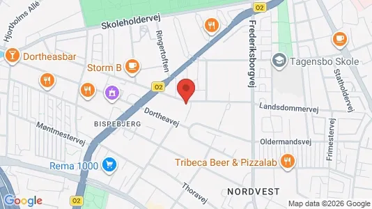 Erhvervslokaler til leje i København NV - Foto fra Google Street View