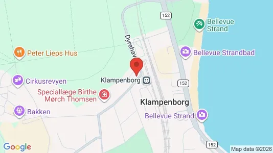 Erhvervslokaler til leje i Klampenborg - Foto fra Google Street View