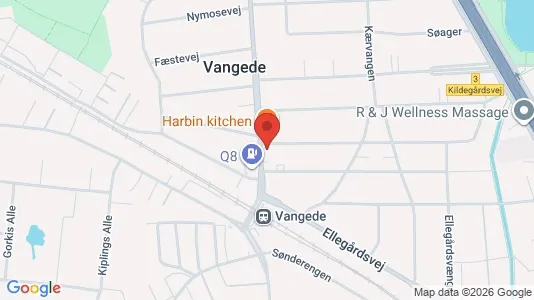 Erhvervslokaler til leje i Gentofte - kort over placeringen