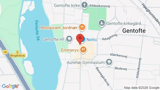 Erhvervslokaler til leje i Gentofte - Foto fra Google Street View