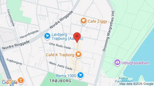 Erhvervslokaler til leje i Århus N - Foto fra Google Street View